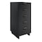 Manhattan Comfort Granville Tall 23.62 Narrow Dresser in Dark Grey DR-5005 - alternate 6